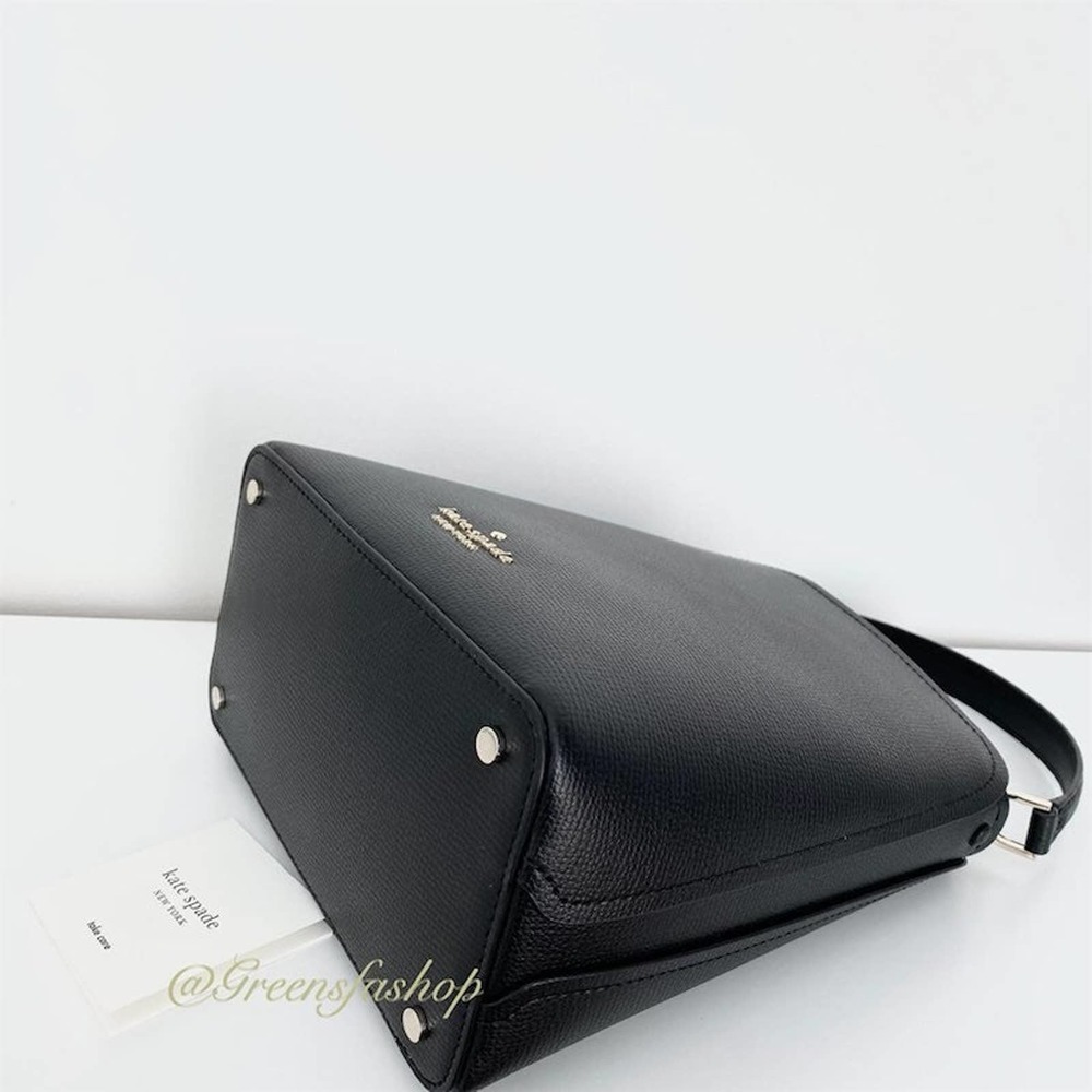NWT Kate Spade Purse Darcy Black Small Bucket Bag Crossbody - Picture 7 of 10
